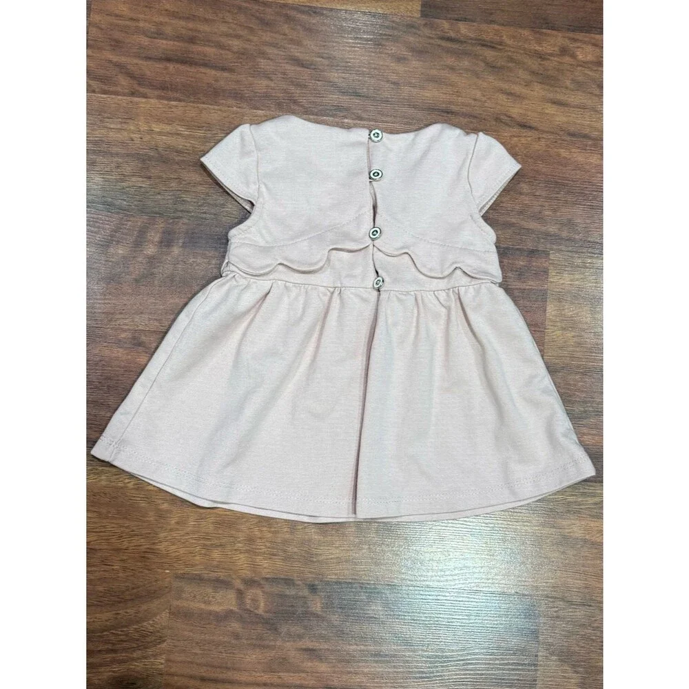 Tahari - Light Pink Dress and Floral Leggings in Matching Set